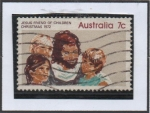 Stamps Australia -  Navidad (Jesus y los niños)