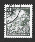 Stamps Germany -  163 - Bad Elster (DDR)