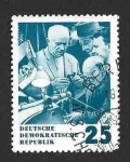 Stamps Germany -  693 - Nikita S. Khrushchev (DDR)