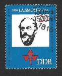 Stamps Germany -  813 - Jan Arnošt Smoler (DDR)