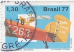Sellos de America - Brasil -  Correo aéreo nacional 