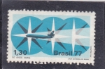 Stamps Brazil -  50 aniversario Varig