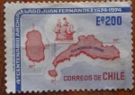 Stamps Chile -  isla