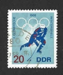 Stamps Germany -  979 - X JJOO de Invierno. Grenoble (DDR)