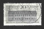 Stamps Germany -  966 - Honrando el Humanismo Clásico Alemán (DDR)