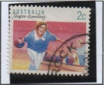 Stamps Australia -  Deportes: Bolos