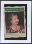 Stamps Australia -  Reina Elizabeth II