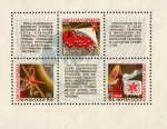 Stamps Russia -  Satelite Molnya, red de seguimiento