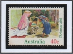 Stamps Australia -  Navidad Niños