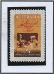 Stamps Australia -  Picnic en Hanging Rock