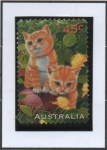 Sellos de Oceania - Australia -  Gatitos