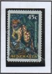 Stamps Australia -  Quoll d' cola manchada