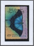 Stamps Australia -  Mariposas. Ulises