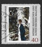 Stamps Germany -  1164 - Pinturas Rusas de la Galería de Maestros Modernos de Dresde (DDR)