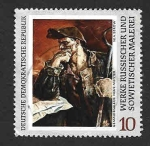Stamps Germany -  1161 - Pinturas Rusas de la Galería de Maestros Modernos de Dresde (DDR)