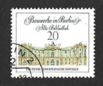 Stamps Germany -  1289 - Biblioteca Estatal de Berlín (DDR)