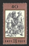 Stamps Germany -  1299 - 500 Aniversario del Nacimiento de Albert Dürer (DDR)