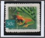 Stamps Australia -  Rana d' Arbol