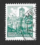 Stamps Germany -  536 - Castillo de Wartburg (DDR)