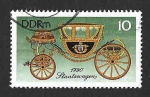 Stamps Germany -  1741 - Carruaje Histórico (DDR)