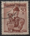 Stamps Austria -  Indumentaria d' Mujer: Vorarlberg