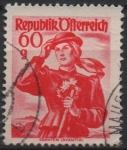 Stamps Austria -  Indumentaria d' Mujer: Carintia