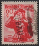 Stamps Austria -  Indumentaria d' Mujer: Carintia