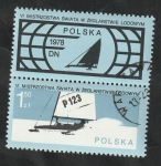 Sellos de Europa - Polonia -  2369 - Campeonato mundial de barcos sobre hielo