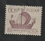 Stamps Poland -  1246 - Navegación a vela