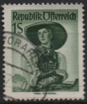 Stamps Austria -  Indumentaria d' Mujer: Tyrol