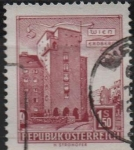 Stamps Austria -  Edificios y Ciudades: Erdberg