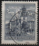 Stamps Austria -  Edificios y Ciudades: Salzburg