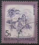 Stamps Austria -  Ciudades d' Austria: Castillo Aggstein