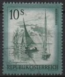 Stamps Austria -  Ciudades d' Austria: Laque Neusiedl