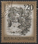 Stamps Austria -  Ciudades d' Austria: Myra Waterfalls