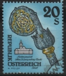 Stamps Austria -  Monasterio d' Admont: Crosier, Fiecht