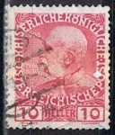 Sellos de Europa - Austria -  Emperador Francisco Jose
