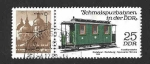 Stamps Germany -  2147b - Coche de Pasajeros (DDR)