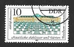 Stamps Germany -  2373 - Palacio Gubernamental (DDR)