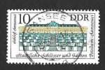 Stamps Germany -  2373 - Palacio Gubernamental (DDR)