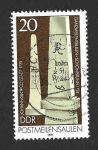 Sellos de Europa - Alemania -  2395 - Hitos Postales (DDR)