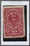 Stamps Austria -  Escudo d' Armas