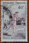 Stamps : Europe : France :  pelota vasca