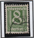 Stamps Austria -  Cifras