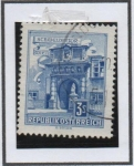 Stamps Austria -  Edificios y Ciudades: Puerta Swiss