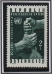 Sellos de Europa - Austria -  ILO 50 aniversario