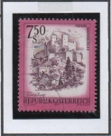 Stamps Austria -  Ciudades d' Austria: Hohensalzburg