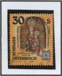 Stamps Austria -  Monasterio d' Admont: Señora y el niño