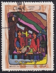 Stamps : America : Cuba :  80 Aniv. del nacimiento de Ho Chi Mingh