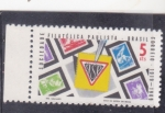 Stamps Brazil -  50 aniversario Sociedad Filatélica Paulista